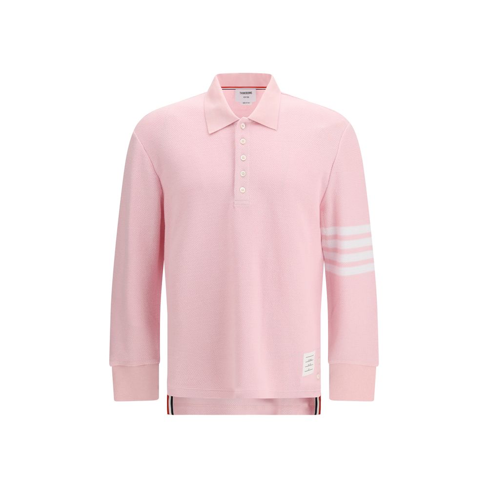 Thom Browne Multicolor Cotton Polo Shirt